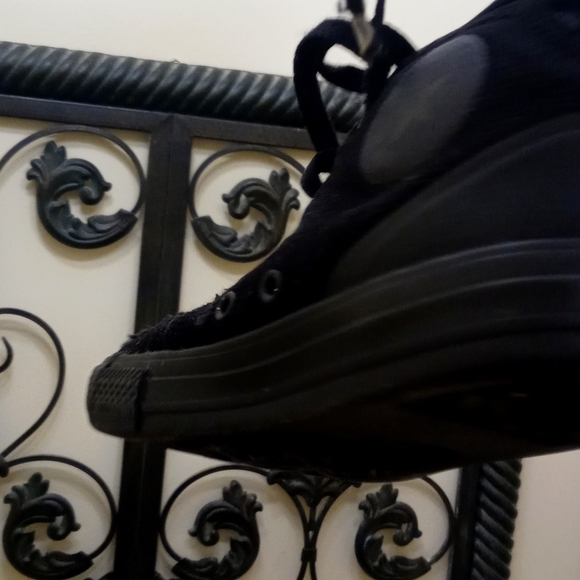 Last call Vintage Black Converse All-stars size 2Y - Picture 4 of 8